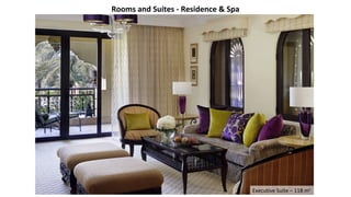 Rooms and Suites - Residence & Spa
Executive Suite – 118 m2
 