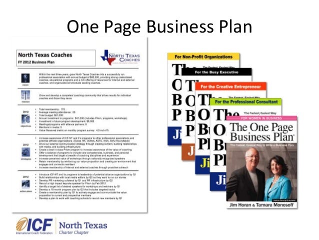 14+ One-Page Business Plan Templates to Get Started Your Business Right Away