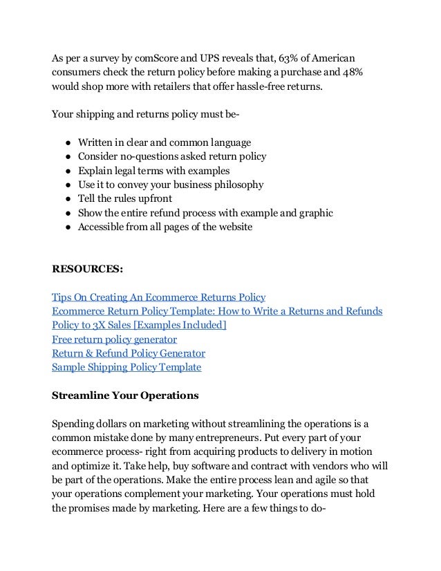 Business plan for ecommerce startup image