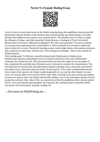 One Page Essay Proposal Example | PDF | Reptiles | Pets