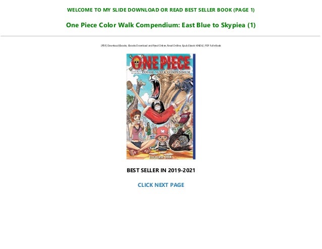Pdf Download One Piece Color Walk Compendium East Blue To Skypiea