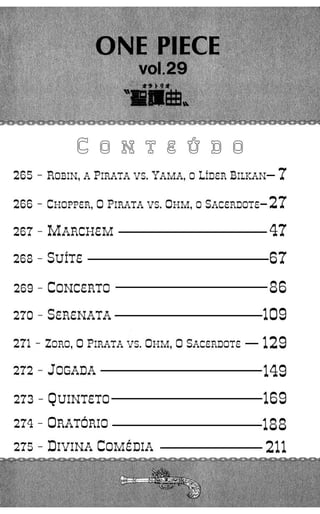 One piece volume 29(265-275)