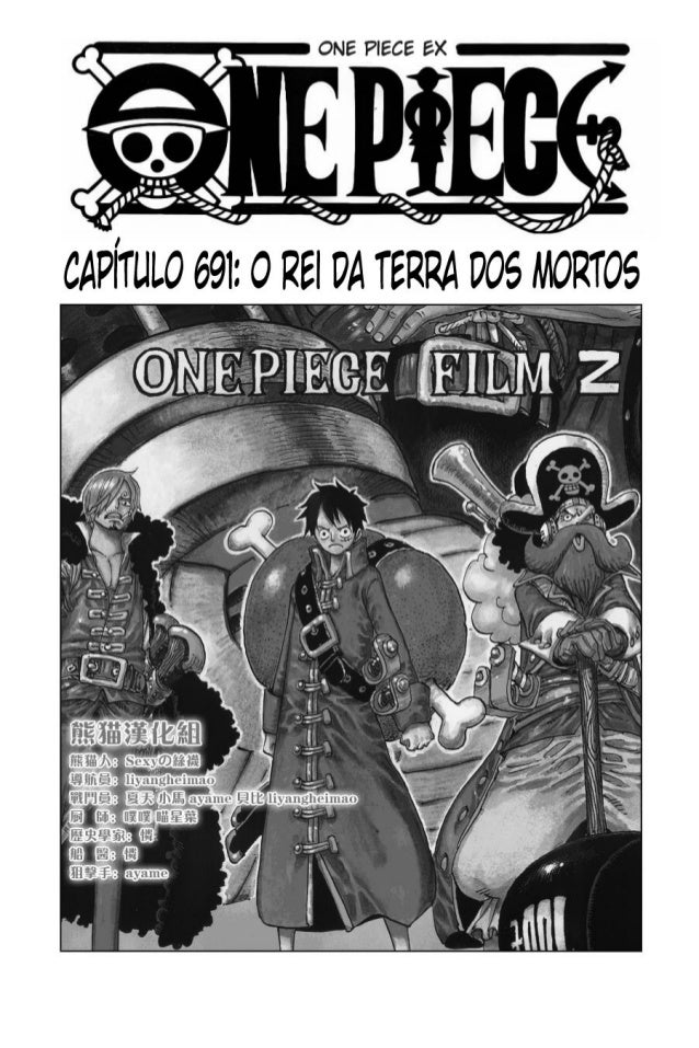 One Piece Volume 70 691 700