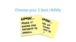 Design sprint facilitation deck