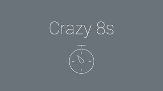 Design sprint facilitation deck