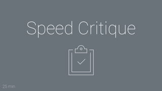 Design sprint facilitation deck