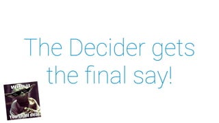 Design sprint facilitation deck