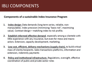 Earth observation applications in Index-based Livestock Insurance (IBLI): Challenges and opportunities
