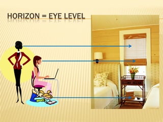 HORIZON = EYE LEVEL
 