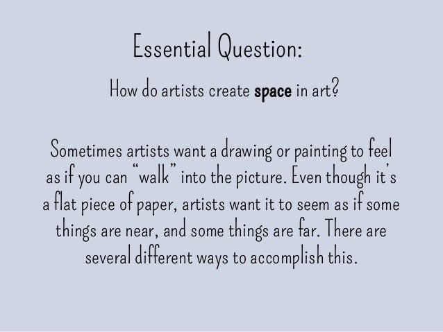 One Point Perspective One Point Perspective
