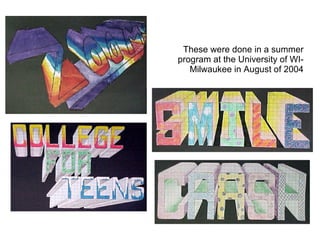 Ptoc Lettering One Pt Lettering | PPT