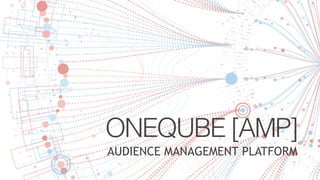 ONEQUBE [AMP]
AUDIENCE MANAGEMENT PLATFORM
1
 