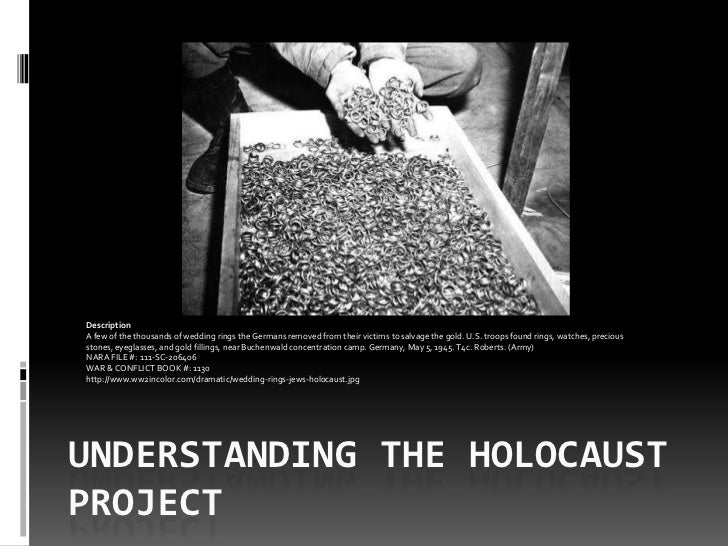 One slide understanding the holocaust project