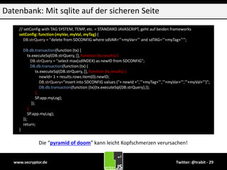 German: Softwareprodukte aus einem Source Code mit Javascript