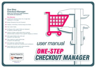 All-In-One Checkout
User Manual for Magento
Aitoc
 