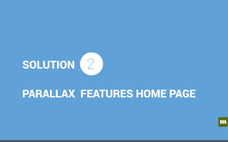 m
SOLUTION
PARALLAX FEATURES HOME PAGE
2
 