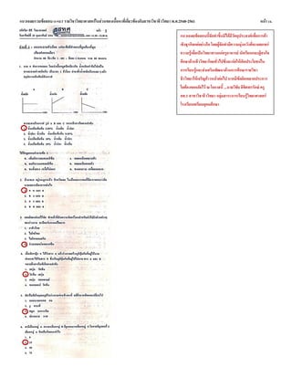 แนวเฉลยรวมข้อสอบ O-NET รายวิชาวิทยาศาสตร์ในส่วนของเนื้อหาที่เกี่ยวข้องกับสาขาวิชาชีววิทยา พ.ศ.2548-2561 หน้า 14.
แนวเฉลยข้อสอบนี้จัดทาขึ้นมิได้มีวัตถุประสงค์เพื่อการค้า
เชิงธุรกิจแต่อย่างใด โดยผู้จัดทามีความมุ่งหวังที่จะเผยแพร่
ความรู้เพื่อเป็นวิทยาทานแก่ครูอาจารย์ นักเรียนและผู้สนใจ
ศึกษาด้านชีววิทยาโดยทั่วไปซึ่งจะก่อให้เกิดประโยชน์ใน
การเรียนรู้และส่งเสริมพัฒนาด้านการศึกษารายวิชา
ชีววิทยาให้เจริญก้าวหน้าต่อไป หากมีข้อผิดพลาดประการ
ใดต้องขออภัยไว้ ณ โอกาสนี้ ...นายวิชัย ลิขิตพรรักษ์ ครู
คศ.1 สาขาวิชาชีววิทยา กลุ่มสาระการเรียนรู้วิทยาศาสตร์
โรงเรียนเตรียมอุดมศึกษา
 