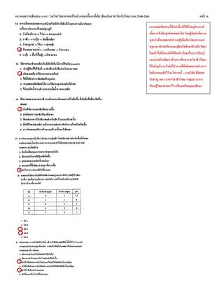 แนวเฉลยรวมข้อสอบ O-NET รายวิชาวิทยาศาสตร์ในส่วนของเนื้อหาที่เกี่ยวข้องกับสาขาวิชาชีววิทยา พ.ศ.2548-2561 หน้า 25.
แนวเฉลยข้อสอบนี้จัดทาขึ้นมิได้มีวัตถุประสงค์
เพื่อการค้าเชิงธุรกิจแต่อย่างใด โดยผู้จัดทามีความ
มุ่งหวังที่จะเผยแพร่ความรู้เพื่อเป็นวิทยาทานแก่
ครูอาจารย์ นักเรียนและผู้สนใจศึกษาด้านชีววิทยา
โดยทั่วไปซึ่งจะก่อให้เกิดประโยชน์ในการเรียนรู้
และส่งเสริมพัฒนาด้านการศึกษารายวิชาชีววิทยา
ให้เจริญก้าวหน้าต่อไป หากมีข้อผิดพลาดประการ
ใดต้องขออภัยไว้ ณ โอกาสนี้ ...นายวิชัย ลิขิตพร
รักษ์ ครู คศ.1 สาขาวิชาชีววิทยา กลุ่มสาระการ
เรียนรู้วิทยาศาสตร์ โรงเรียนเตรียมอุดมศึกษา
 