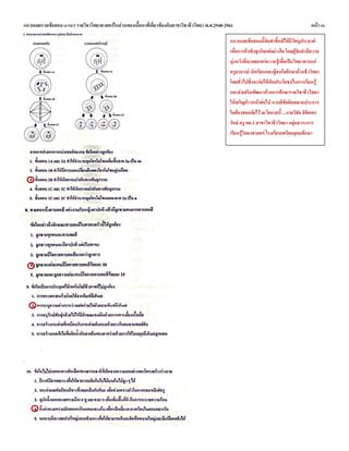 แนวเฉลยรวมข้อสอบ O-NET รายวิชาวิทยาศาสตร์ในส่วนของเนื้อหาที่เกี่ยวข้องกับสาขาวิชาชีววิทยา พ.ศ.2548-2561 หน้า 34.
แนวเฉลยข้อสอบนี้จัดทาขึ้นมิได้มีวัตถุประสงค์
เพื่อการค้าเชิงธุรกิจแต่อย่างใด โดยผู้จัดทามีความ
มุ่งหวังที่จะเผยแพร่ความรู้เพื่อเป็นวิทยาทานแก่
ครูอาจารย์ นักเรียนและผู้สนใจศึกษาด้านชีววิทยา
โดยทั่วไปซึ่งจะก่อให้เกิดประโยชน์ในการเรียนรู้
และส่งเสริมพัฒนาด้านการศึกษารายวิชาชีววิทยา
ให้เจริญก้าวหน้าต่อไป หากมีข้อผิดพลาดประการ
ใดต้องขออภัยไว้ ณ โอกาสนี้ ...นายวิชัย ลิขิตพร
รักษ์ ครู คศ.1 สาขาวิชาชีววิทยา กลุ่มสาระการ
เรียนรู้วิทยาศาสตร์ โรงเรียนเตรียมอุดมศึกษา
 