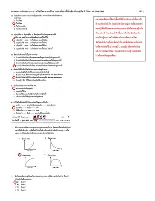 แนวเฉลยรวมข้อสอบ O-NET รายวิชาวิทยาศาสตร์ในส่วนของเนื้อหาที่เกี่ยวข้องกับสาขาวิชาชีววิทยา พ.ศ.2548-2561 หน้า 8.
แนวเฉลยข้อสอบนี้จัดทาขึ้นมิได้มีวัตถุประสงค์เพื่อการค้า
เชิงธุรกิจแต่อย่างใด โดยผู้จัดทามีความมุ่งหวังที่จะเผยแพร่
ความรู้เพื่อเป็นวิทยาทานแก่ครูอาจารย์ นักเรียนและผู้สนใจ
ศึกษาด้านชีววิทยาโดยทั่วไปซึ่งจะก่อให้เกิดประโยชน์ใน
การเรียนรู้และส่งเสริมพัฒนาด้านการศึกษารายวิชา
ชีววิทยาให้เจริญก้าวหน้าต่อไป หากมีข้อผิดพลาดประการ
ใดต้องขออภัยไว้ ณ โอกาสนี้ ...นายวิชัย ลิขิตพรรักษ์ ครู
คศ.1 สาขาวิชาชีววิทยา กลุ่มสาระการเรียนรู้วิทยาศาสตร์
โรงเรียนเตรียมอุดมศึกษา
 
