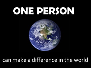 ONE THING | PPS