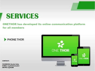 Onethor presentation in English
