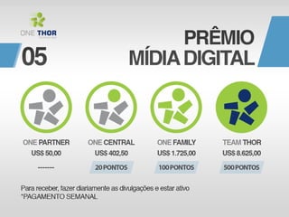 apresentação ONE THOR!