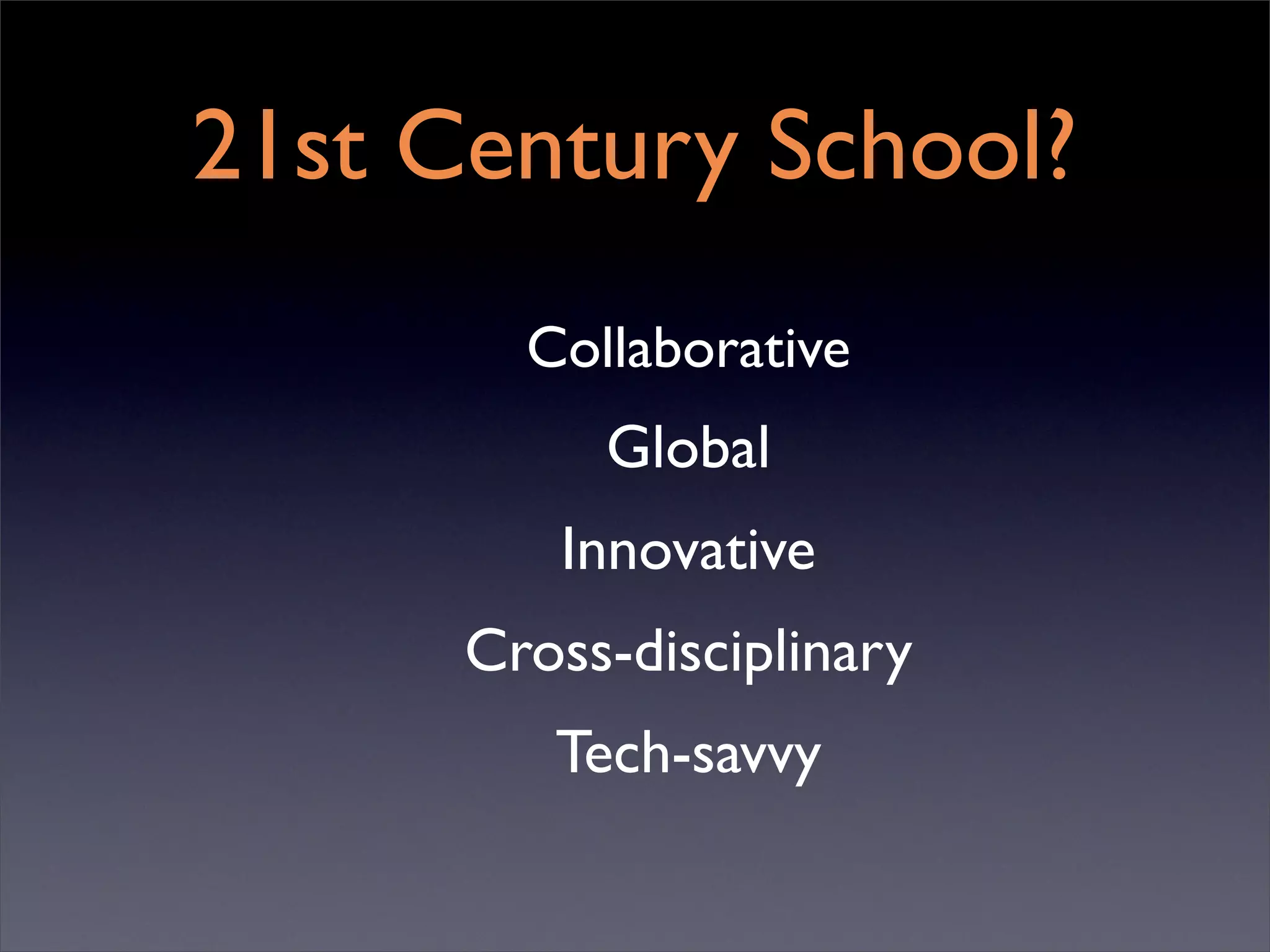 One to One Starts with One (ITSC '08)