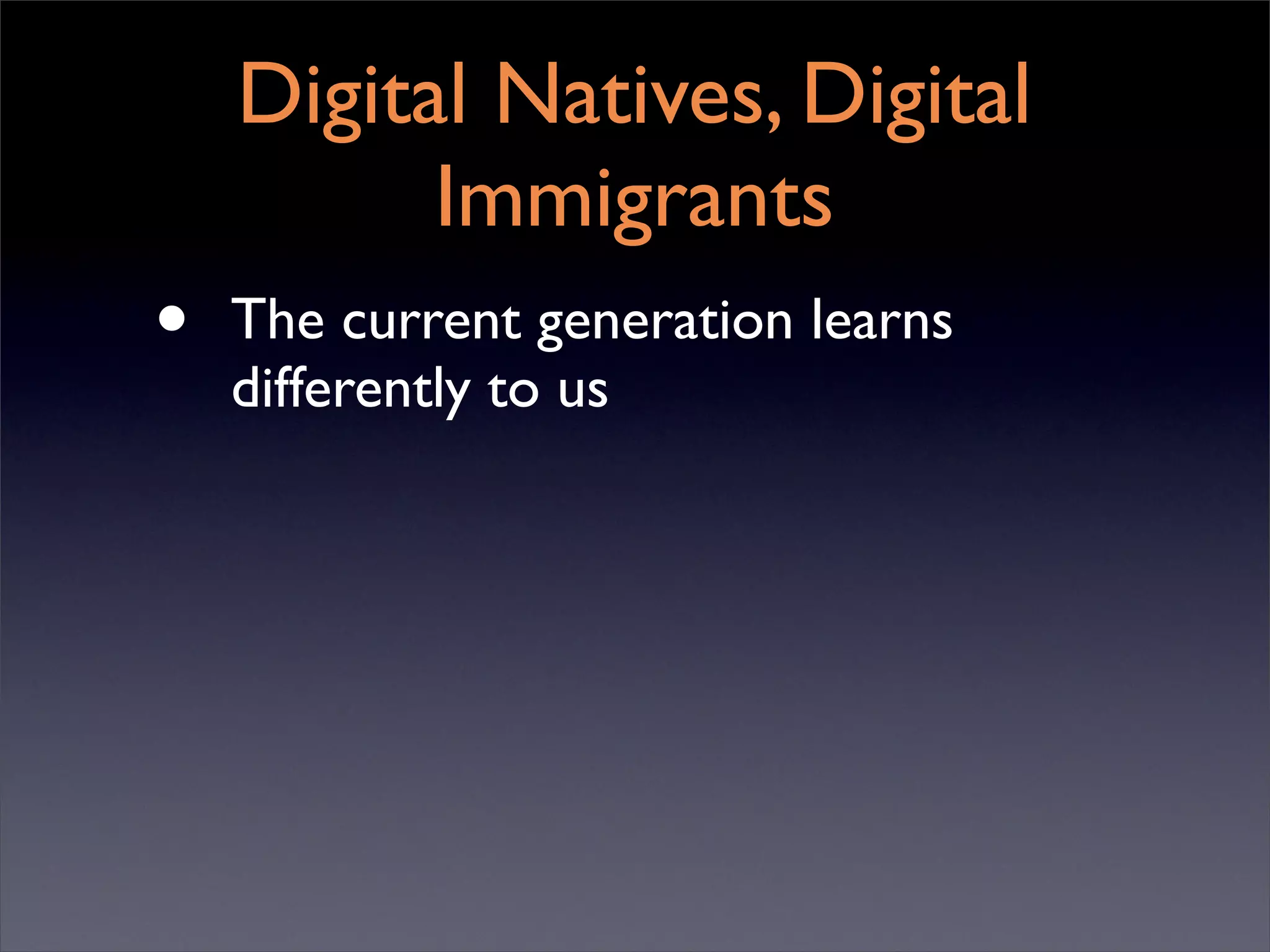 One to One Starts with One (ITSC '08)