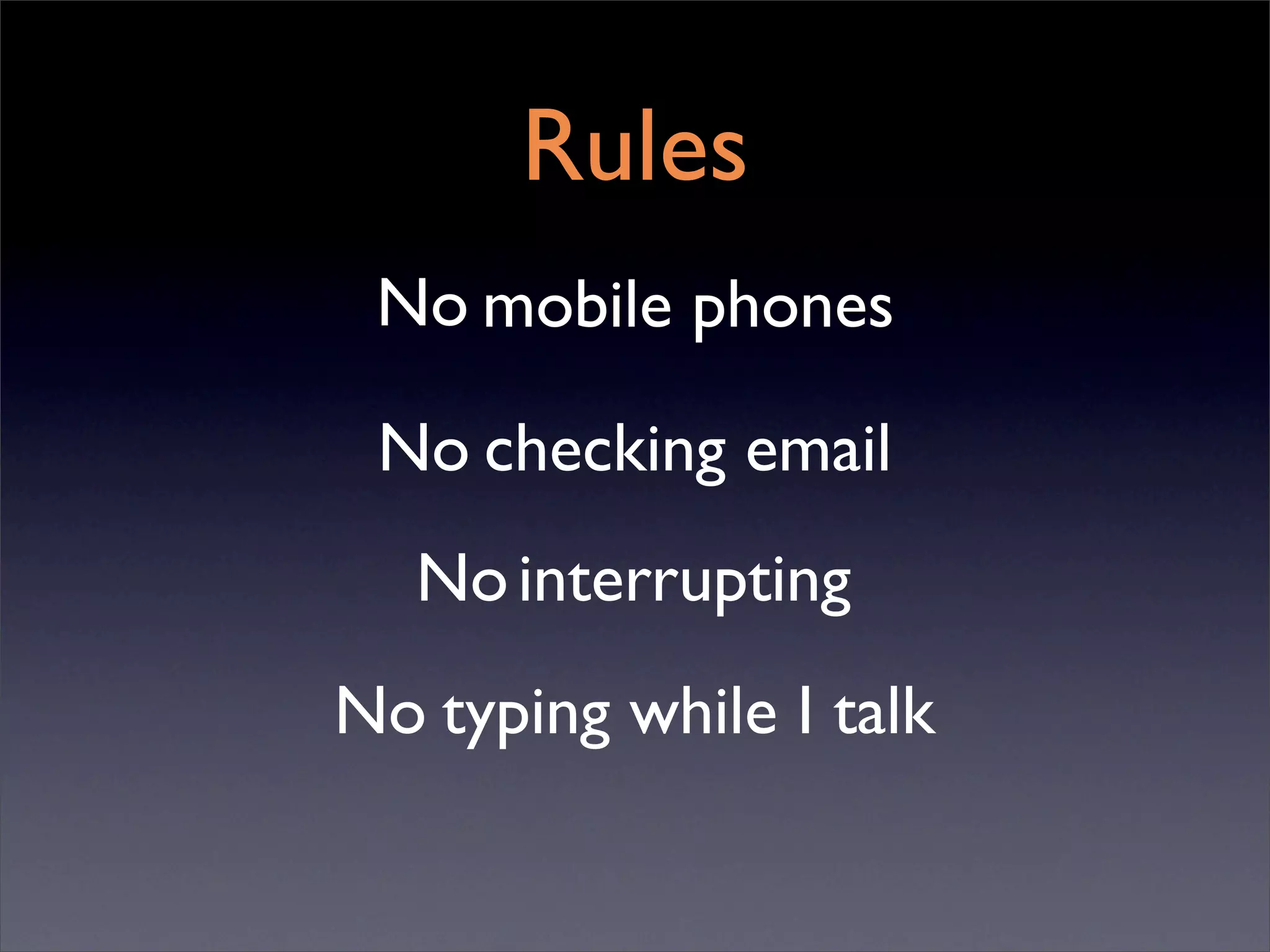 One to One Starts with One (ITSC '08)