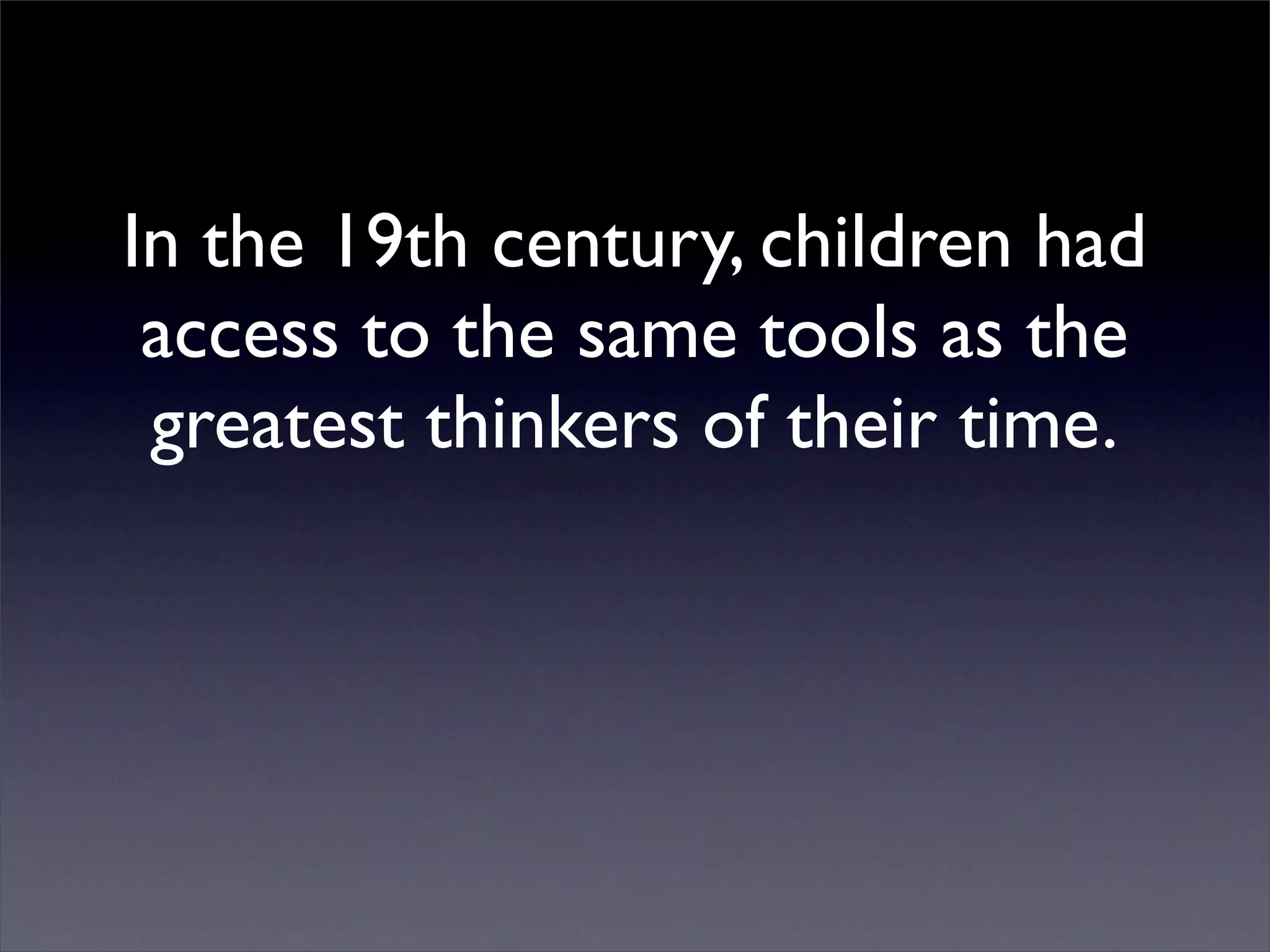 One to One Starts with One (ITSC '08)