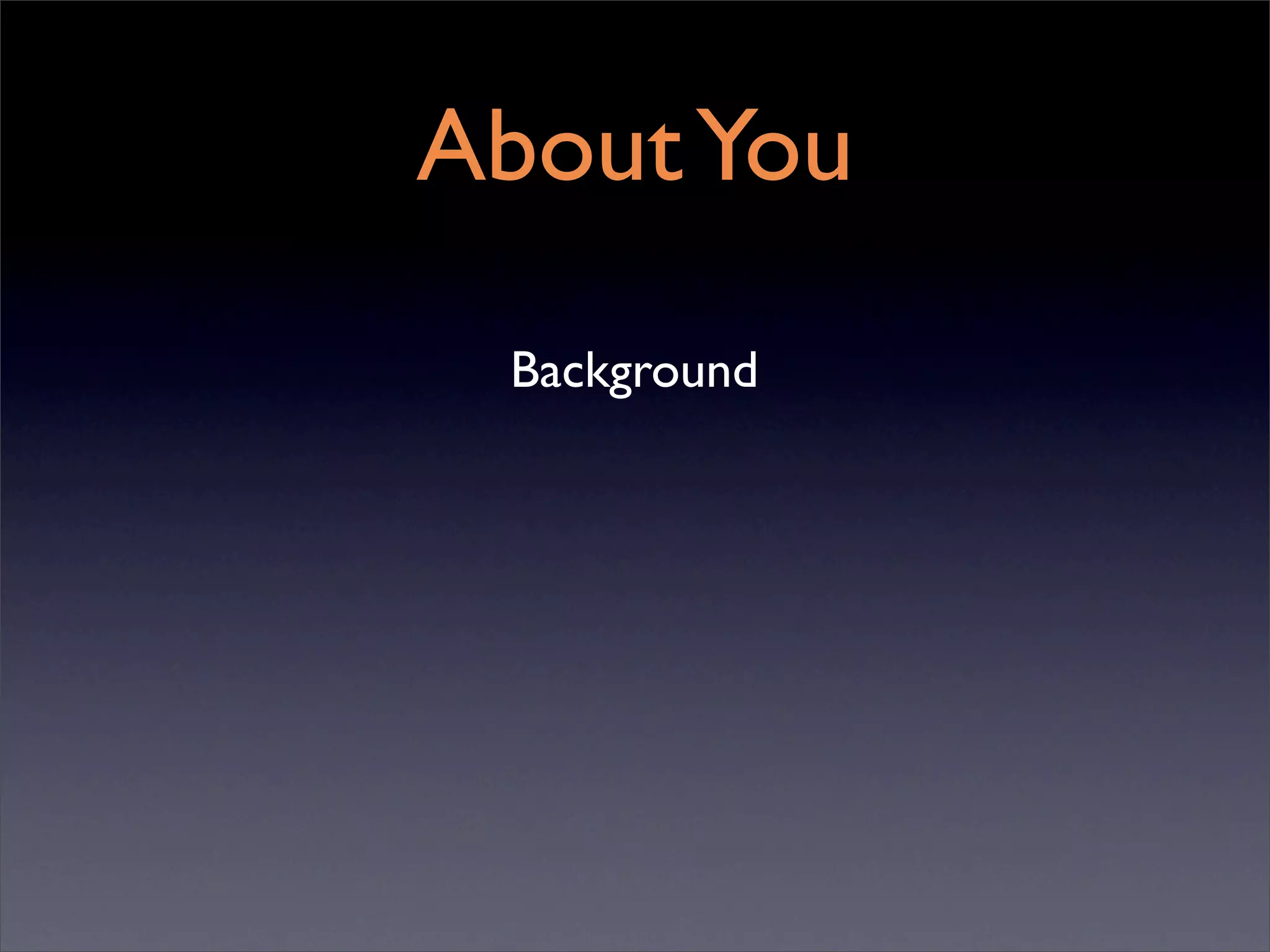 One to One Starts with One (ITSC '08)