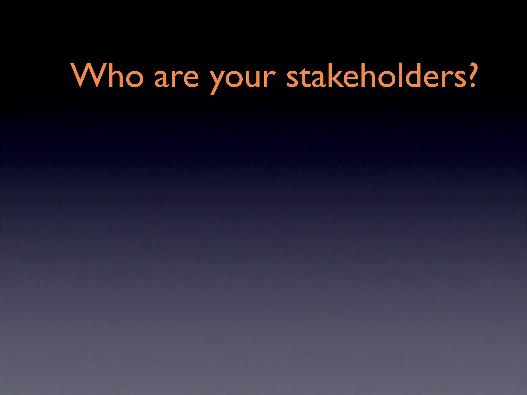 One to One Starts with One (ITSC '08)