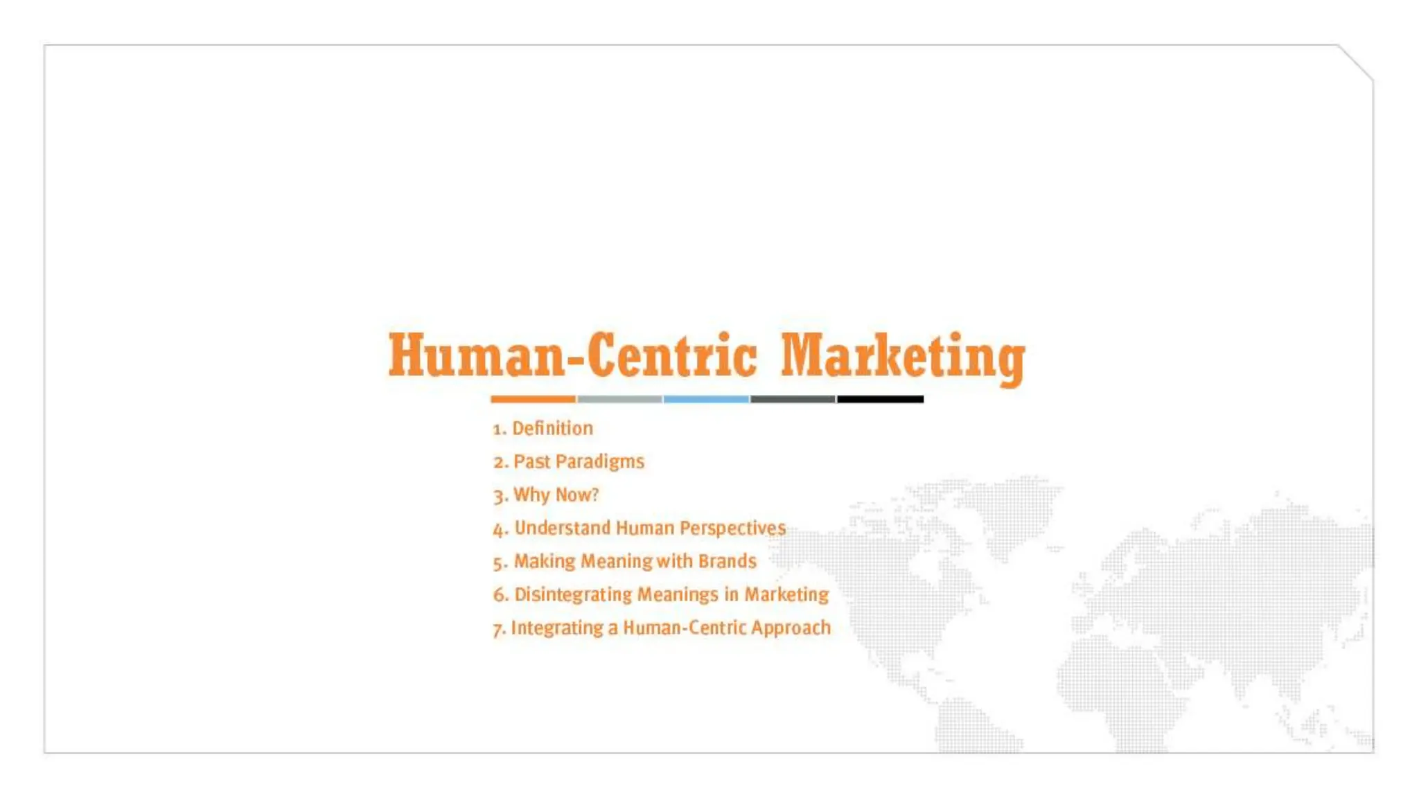 Human-Centric Marketing