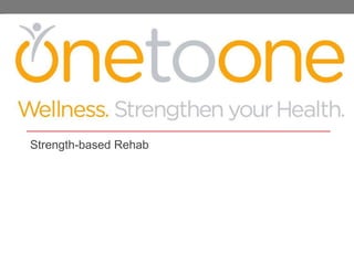 Strength-based Rehab
 