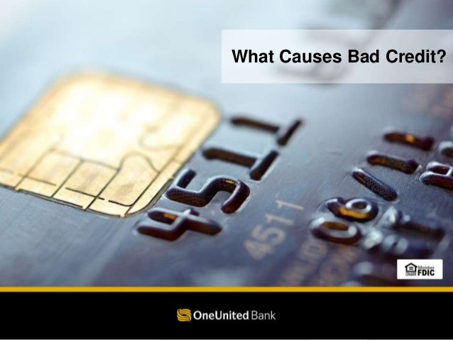 bad credit