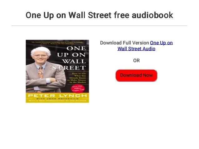 one up on wall street peter lynch free download one up on wall street peter lynch free download