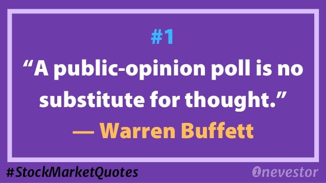 18 Stock Market Quotes The Market Will Explain To You Someday