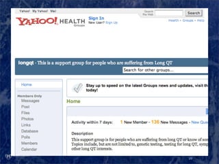 The Internet and Patient/Provider Partnerships