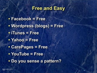 The Internet and Patient/Provider Partnerships