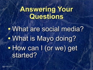 The Internet and Patient/Provider Partnerships