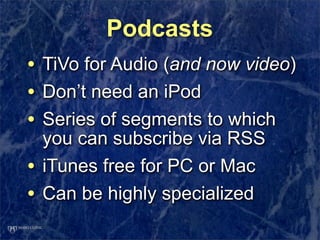 The Internet and Patient/Provider Partnerships