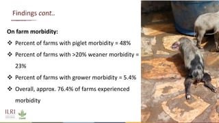 Understanding mortality and morbidity of pigs in Ugandan smallholder production systems