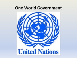 One World Government
 