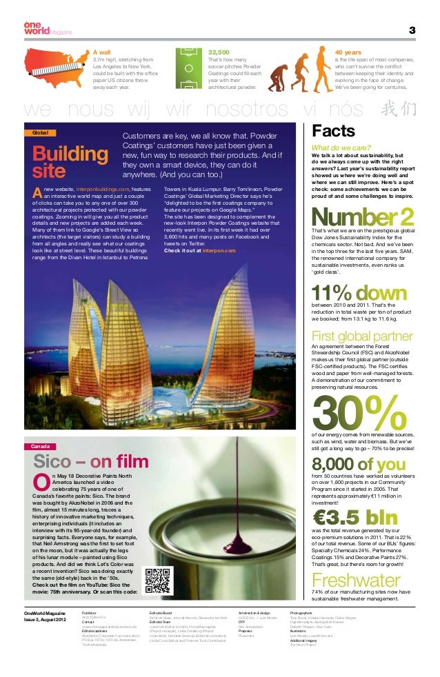 Oneworld Magazine 4 2012 Eng Akzonobel