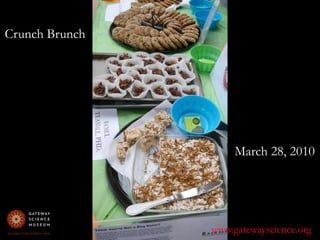 Crunch BrunchMarch 28, 2010www.gatewayscience.org
