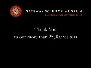 Thank Youto our more than 25,000 visitors