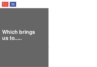 © Ipsos MORI / King’s College London
Which brings
us to.....
 