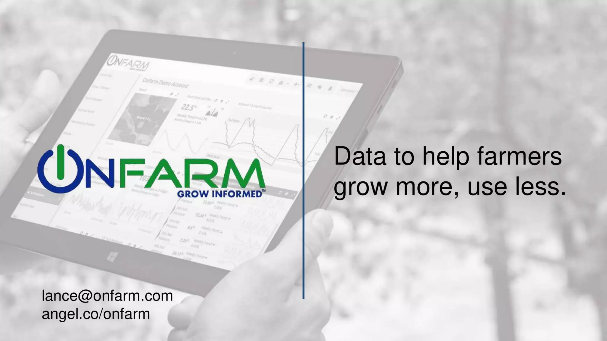 Onfarm Pitch Deck | PDF