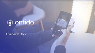Onfido Pitch Deck